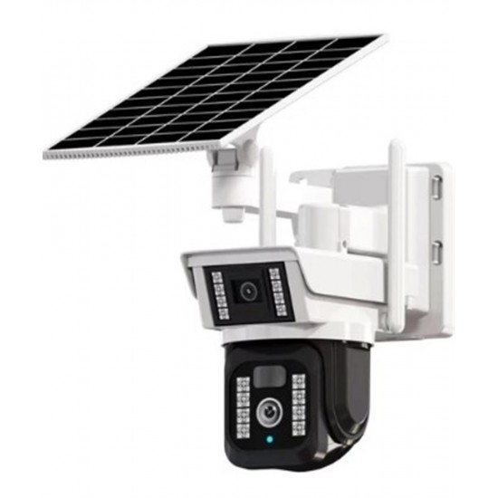 OKam O-KAM 3940 4G 6MP Dual Lens WIFI PTZ Solar Kamera