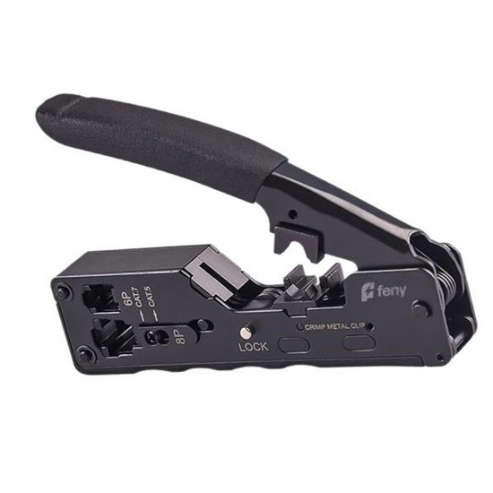 Feny FN-PEN12  RJ11-RJ12-RJ45-CAT5E-CAT6-CAT7 Network Kablo Sıkma Ve Soyma Pensesi