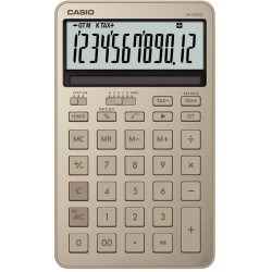 Casio JW-200DQ-GD12 Hane Parlak Altın Masa Üstü Hesap Makinesi