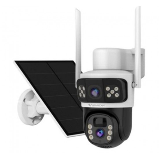 Novacom CB67D-4G 2x3MP 4 mm Lens Sim Kartlı Vstarcam Solar Kamera
