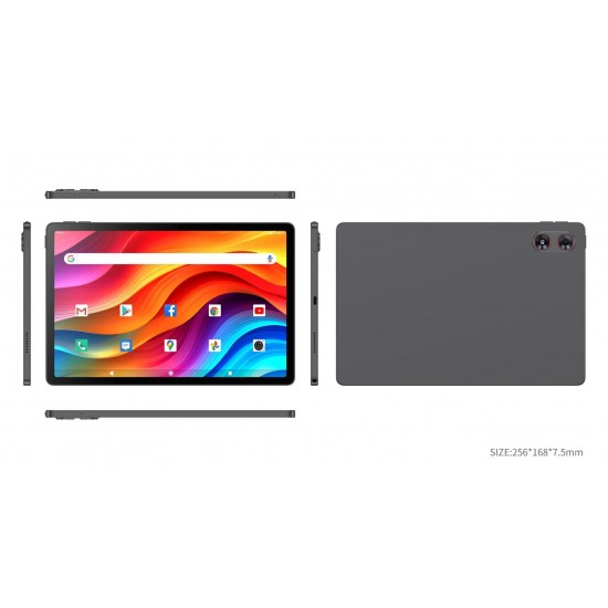 Technopc Quantum Elise T90A Tablet 10.95 IPS FHD 8 Core 2GHz 8-256GB 5-13MP Deri Kılıf Aktif Kalem