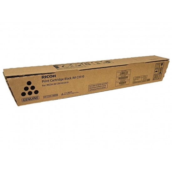 Ricoh IM C3510 Black Siyah Orjinal Fotokopi Toneri IM C3010-3510 16.500 Sayfa