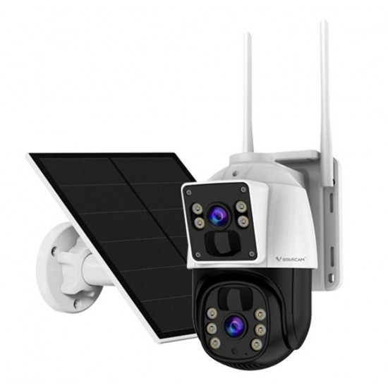Novacom BG66DR-4G 3MP 4mm Lens Vstarcam Sim Kartlı Solar Kamera