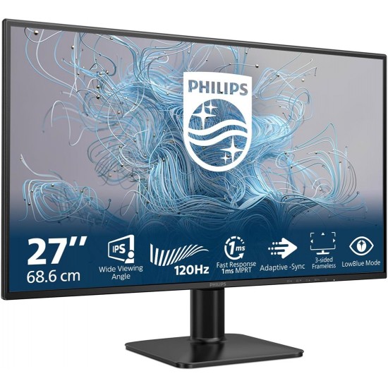 Philips 27 27E2N1110-00 1ms 120Hz 1920x1080 FullHD VGA HDMI (VESA) Siyah Monitör