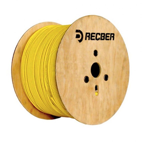 Reçber Cat6 Utp 23 Awg 500 Metre Pvc Kablo SARI