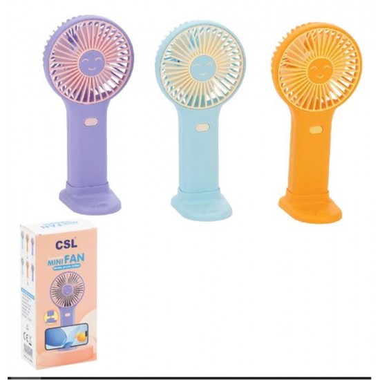 CSL CS-39 Şarjlı Mini Fan Turuncu