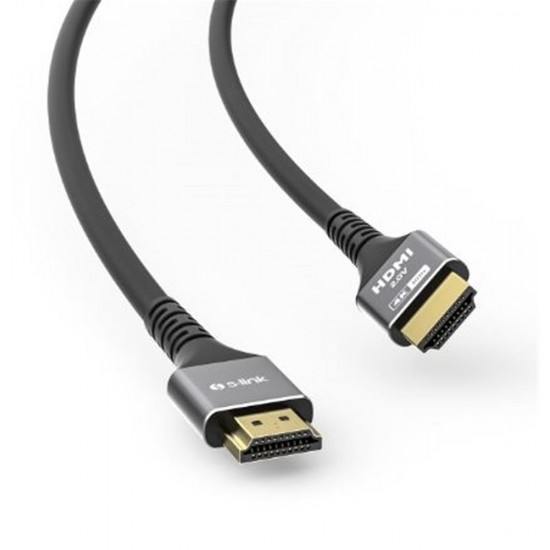 S-link SW-SGG039 HDMI TO HDMI 15m 19+1 Metal v2.0 4K (4096-2160) 30Hz Hdmi Kablo