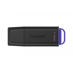 Kingston DTXG2-512GB 512GB Portable USB 3.2 Gen 1 DataTraveler Exodia Black-Purple Flash Bellek