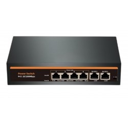 Nova NVC-INTSF0420FB2L 24V INTERCOM 4+2 PORT POE SWITCH (10-100)