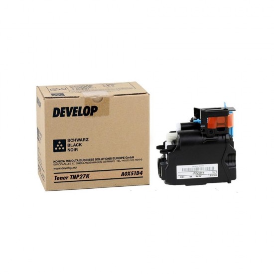 Develop TNP27K Black Siyah Orjinal Fotokopi Toneri Ineo +25 5.200 Sayfa