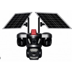Apronx APX-WSP464 9Mp AOV 4G 2 Solar Panel Üç Kamera PTZ