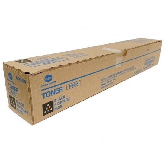 Konica Minolta TN-626K Black Orjinal Fotokopi Toneri Bizhup C450i-550i-650 28.000 Sayfa
