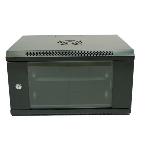 Racksan ML-6407S 7U Duvar Tipi Kabinet (350-530-400) Raf+Fan+Priz