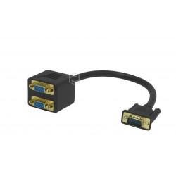 Frisby FA-6678C VGA - 2 x VGA Görüntü Çoklayıcı ve Dönüştürücü(VGA Erkek - 2 x VGA Dişi)