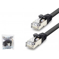 Hadron Hdx5089 Cat7 Kablo 1000Gbt 250Mhz 60Cm Siyah