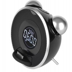 EDIFIER Image Series IF230B Tick-Tock Dock 9W FM Radyo, iPod, Hoparlör Siyah, BLUETOOTH