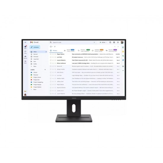 Lenovo 27  E27-40 ThinkVision 64BCMAT4TK 4ms 100HZ Hdmı+Vga Wled Pivot Monıtor (3 Yıl Garanti)