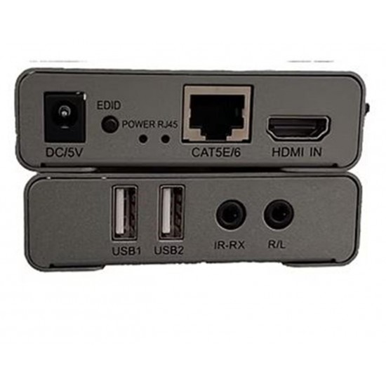 Seenergy SE-60MKE Ethernet Extende HDMI + USB 60 Metre Uzatma