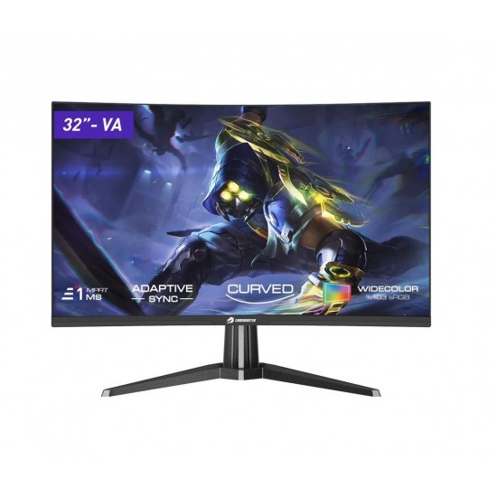 GameBooster 32 GB-3218CF 180Hz 1ms Va Fhd 1920×1080 Hdmı-1+Dp-1 Rgb Curved R1500 Gaming Monitör