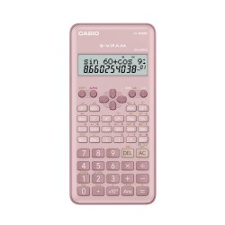 Casio FX-82MS-2-PK-W-DTF Versiyon Bilimsel Pembe Fonksiyonlu Hesap Makinesi