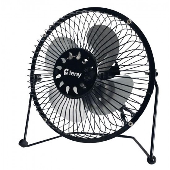 Feny FN-F87 Metal 360 Derece Dönebilen 6 Mini Masaüstü Fan