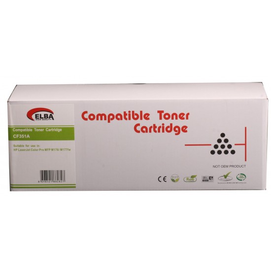 ELBA HP ( 130A ) M176-M177 MAVİ LASER TONER  CF351A