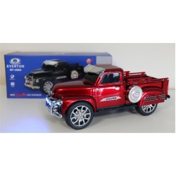 EVERTON RT-1962 Kırmızı Arabalı  Bluetooth Fm-Usb-Tf-Aux Şarjlı Nostaljik Radyo