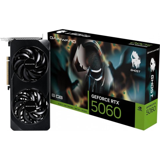 Gainward RTX5060 Ghost 8GB GDDR7 128Bit (NE75060019P1-GB2063B) Ekran Kartı