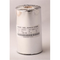 Ribbonsan RB00007 WX-10FBK 110-450MT Wax Ribbon