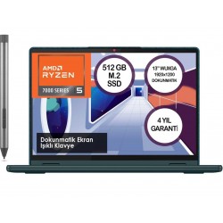 Lenovo Yoga 6 83B2009NTX Amd Ryzen 5 7530U 8GB 512GB SSD Freedos 13.3