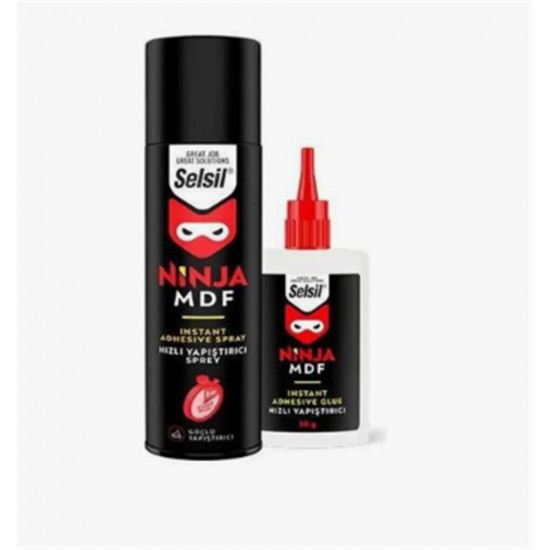 Selsil Mdf Kıt Hızlı Yapıştırıcı 400ml 2827