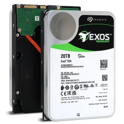 Seagate 20TB Exos X20 ST20000NM007D 3.5 7200 512e 7-24 Nas Sata Sabit Disk (Boğaziçi Garantili)