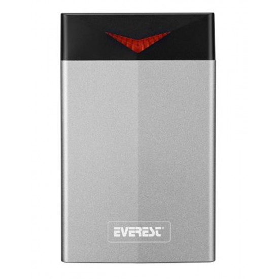 Everest HDC-M211 Harici USB3.0 hız 5 Gbps SATA III 6 Gbps RGB Işıklı Hdd Kutusu