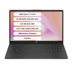 HP 15 FC0059NT AMD Ryzen 7 7730U 16GB 512GB SSD 8M1T1EA FreeDOS 15.6