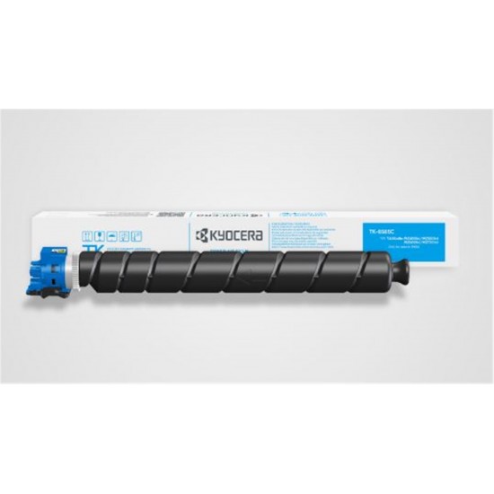 Kyocera TK-8585C Cyan Mavi Orjinal Fotokopi Toneri TASKalfa MZ4001ci - MZ5001ci 20.000 Sayfa