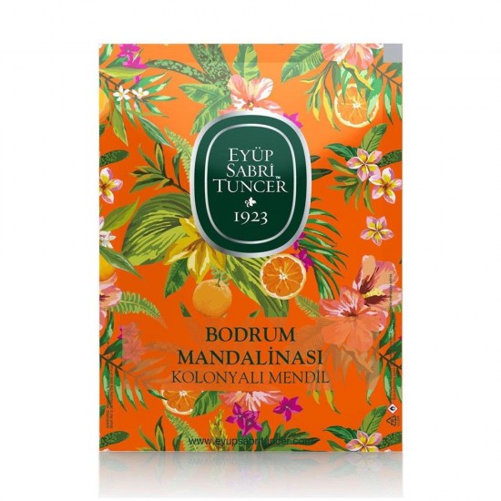 Eyüp Sabri Tuncer 150li Mendil Bodrum Mandalinası Kolonyalı  (5 x10) Doypack