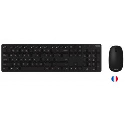 Asus W5000 Almanca Kablsouz Klavye-Mouse Set Siyah (W5000-Ger-Syh)