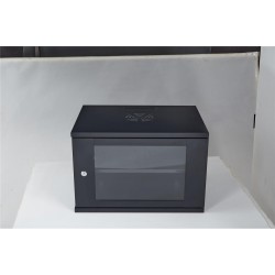 Racksan SE-6409S 9U Duvar Tipi Kabinet (450-530-400) Raf+Fan+Priz