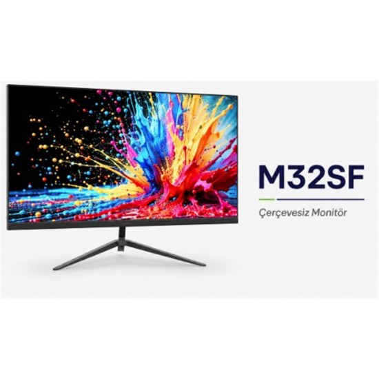 Ttec M32SF 32 VGA + HDMI FHD Çerçevesiz Led Monitör