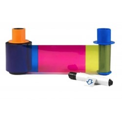 Fargo 045630 DTC1500 YMCk Renkli Ribbon 700 Renkli Baskı