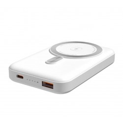 S-link M1031 10000mAh Magsafe 15W HSC22.5W+PD20W+QC3.0 Beyaz Taşınabilir Şarj Cihazı Powerbank