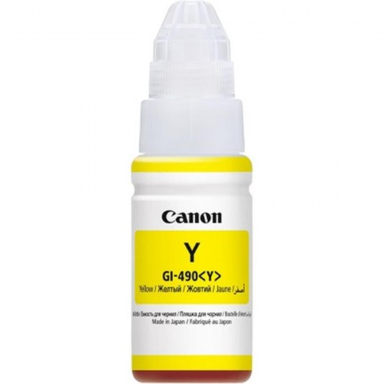 Canon GI-490Y Yellow Sarı Şişe Mürekkep G1411-2411-3411-4411