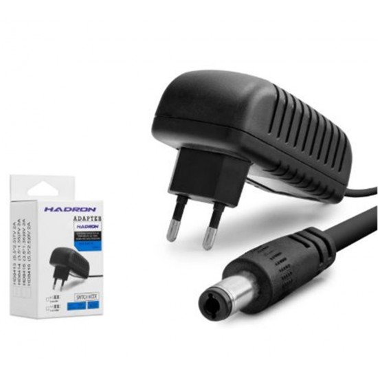 HADRON HD8416 Modem Router Adaptörü 18W 9V 2A 5.5x2.5 mm Siyah