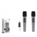 Hadron HDX2791G Gri  Kablosuz (WIRELESS) 2Lİ Mikrofon