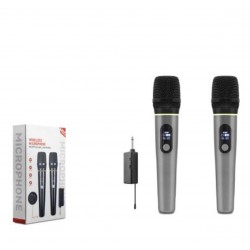 Hadron HDX2791G Gri  Kablosuz (WIRELESS) 2Lİ Mikrofon