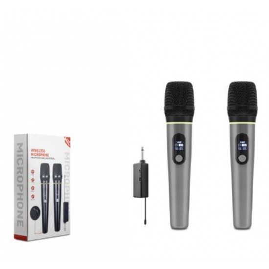 Hadron HDX2791G Gri  Kablosuz (WIRELESS) 2Lİ Mikrofon