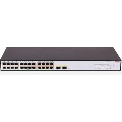 H3C S1600V2-26P-HPWR 24 PORT 10-100-1000 370W POE +2SFP YONETILEBILIR SWITCH