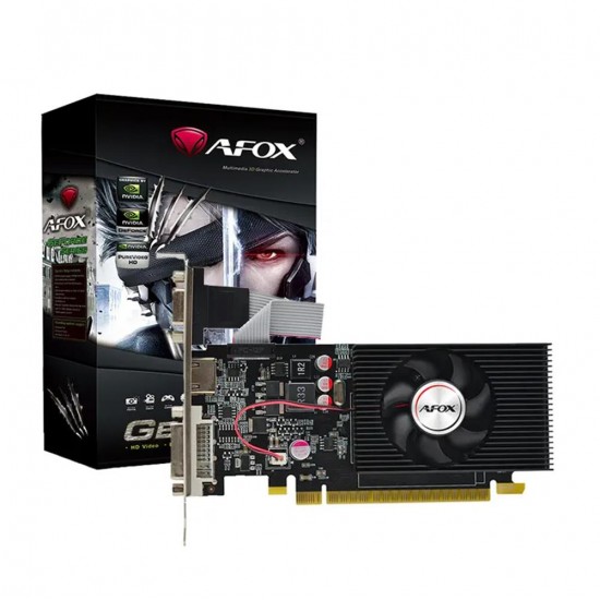 Afox Geforce GT730 2gb Ddr3 128bit AF730-2048D3L2 DVI HDMI VGA LP Single Fan Retail Pack Ekran Kartı