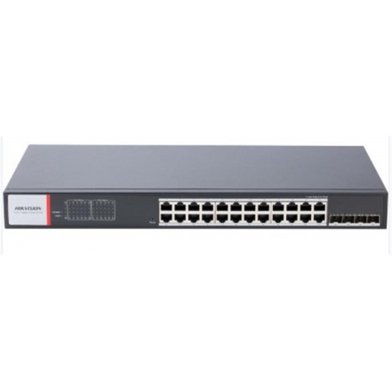 Hikvision DS-3T1528HP-SI-24P4F 24Port GE +4Sfp 480W Yönetilebilir Gigabit Switch