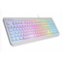 Rampage KM-R57  Beyaz RGB Aydınlatmalı Q Oyuncu Multmedia Klavye ve 12800 DPI Mouse Gaming Set